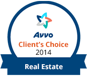 Avvo client's choice 2014 real estate