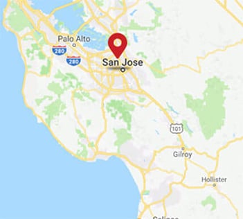 map of San Jose office location